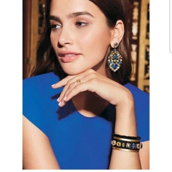 🎀Stella & Dot Morgan Jeweled Cuff🎀 - Picture 1 of 6
